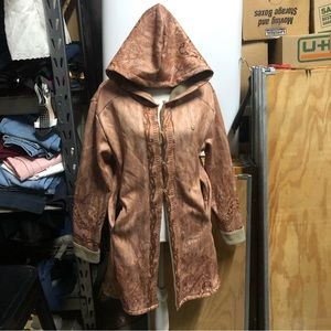 #1173 Age hooded coat jacket XL